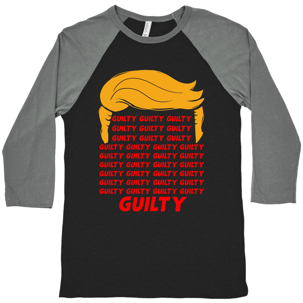 34 Times Guilty Trump Baseball Tee Style001