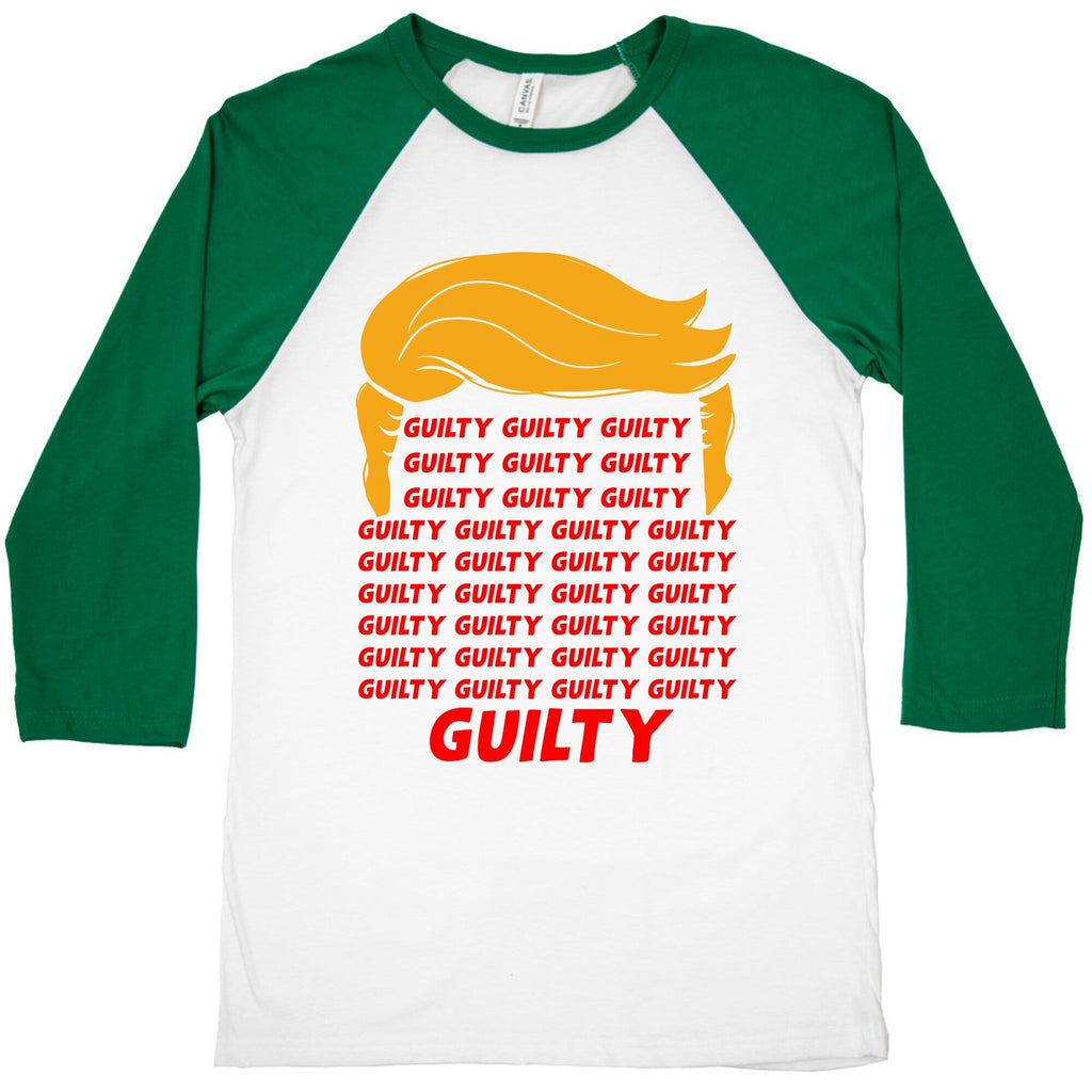 34 Times Guilty Trump Baseball Tee Style001