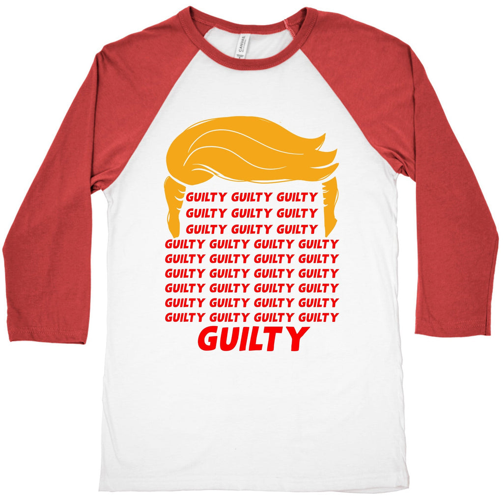34 Times Guilty Trump Baseball Tee Style001