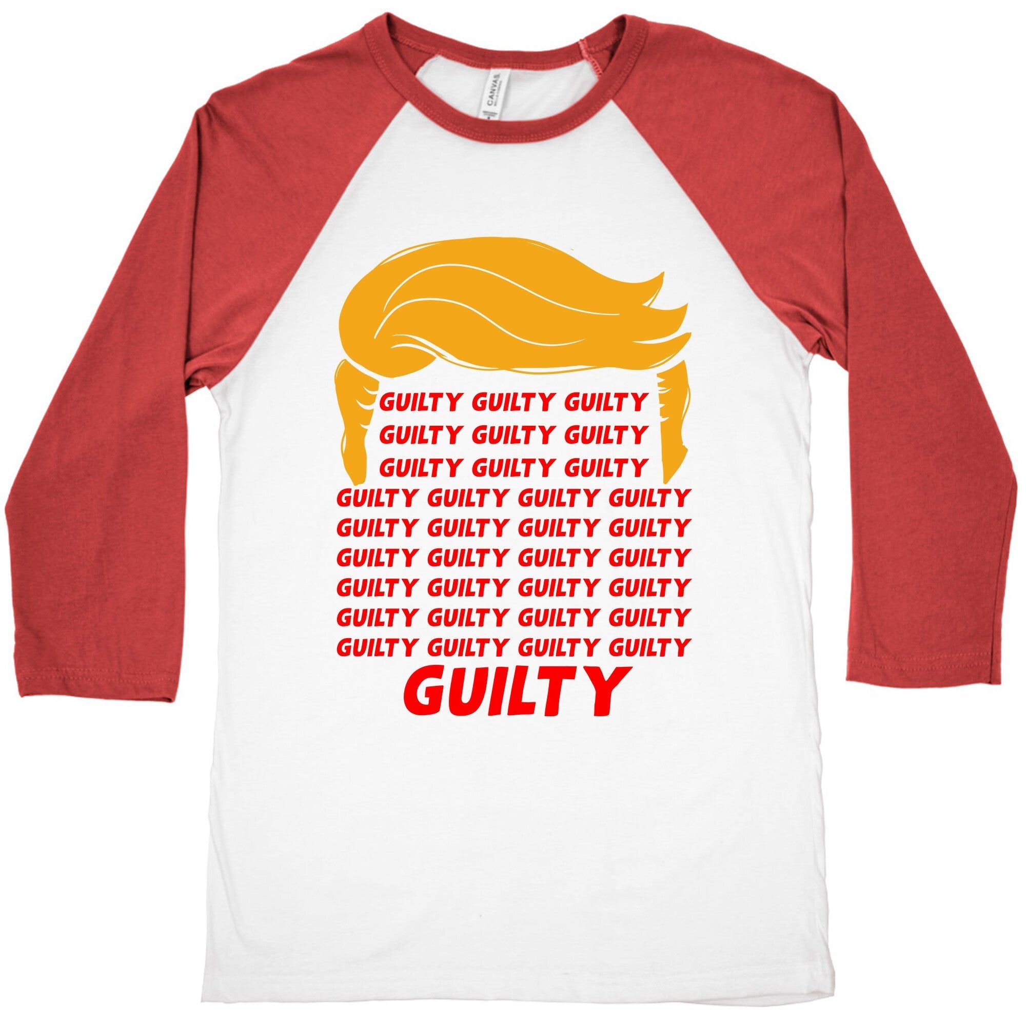 34 Times Guilty Trump Baseball Tee Style001