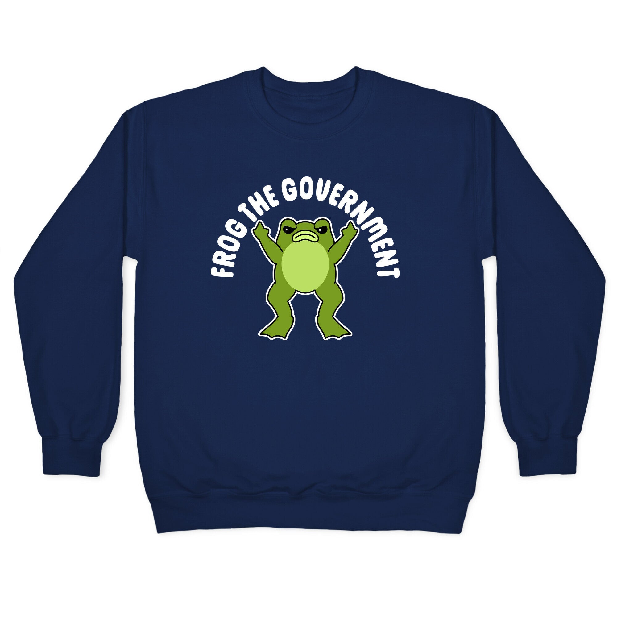 Frog The Government Crewneck Sweatshirt Style002