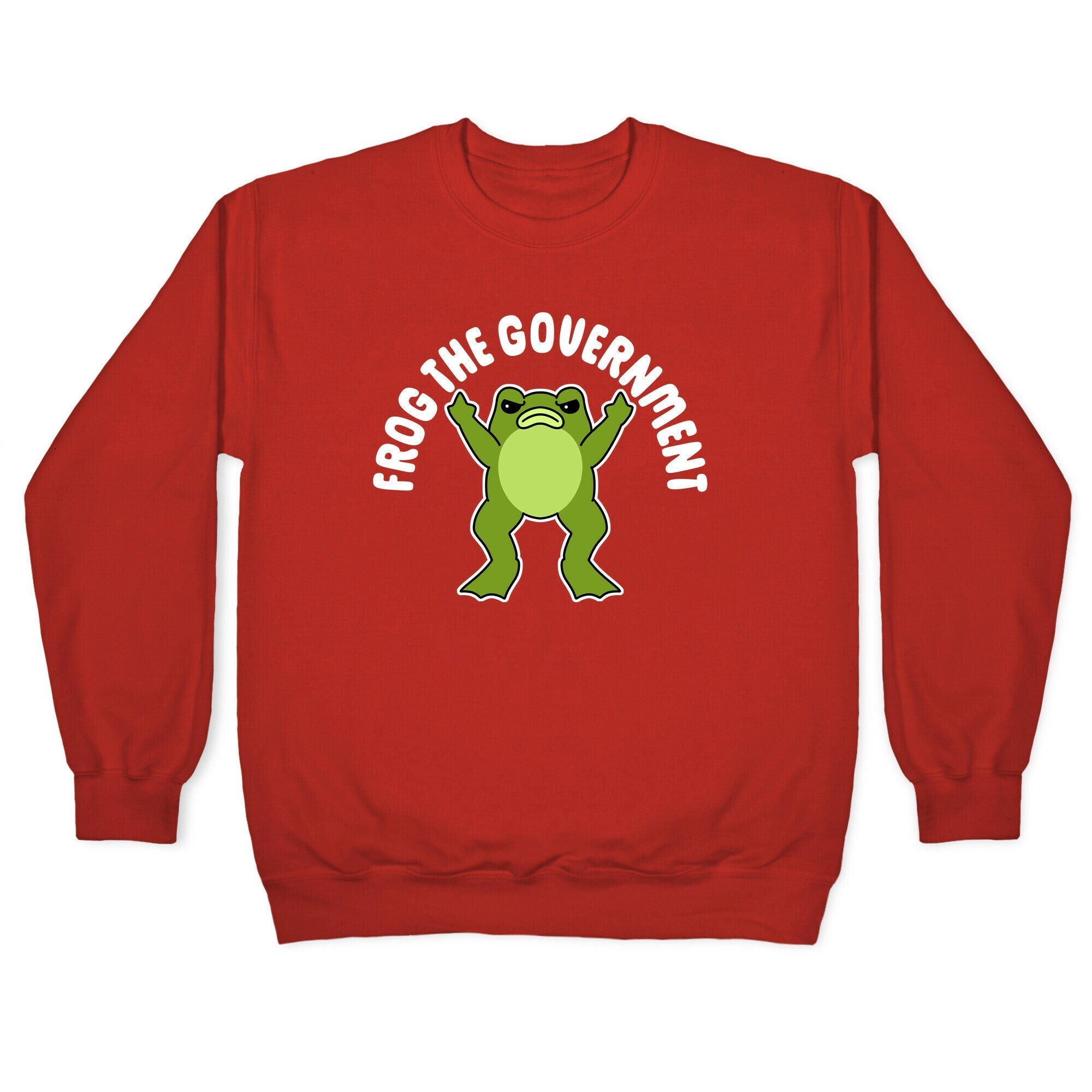 Frog The Government Crewneck Sweatshirt Style002