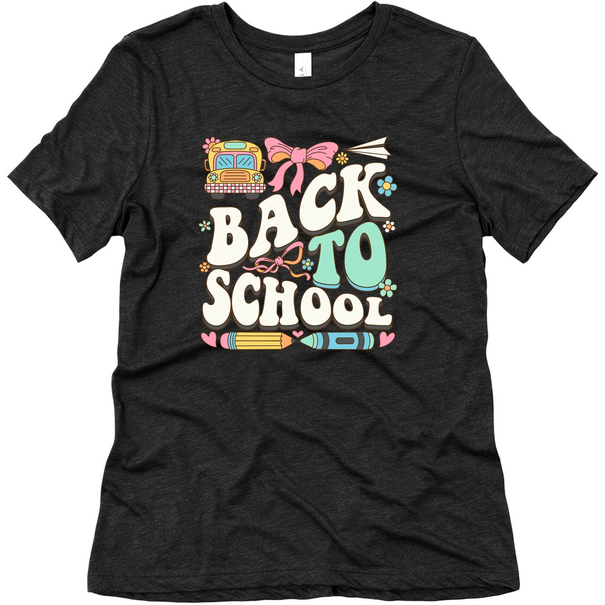 Back To School Womens Triblend Tee