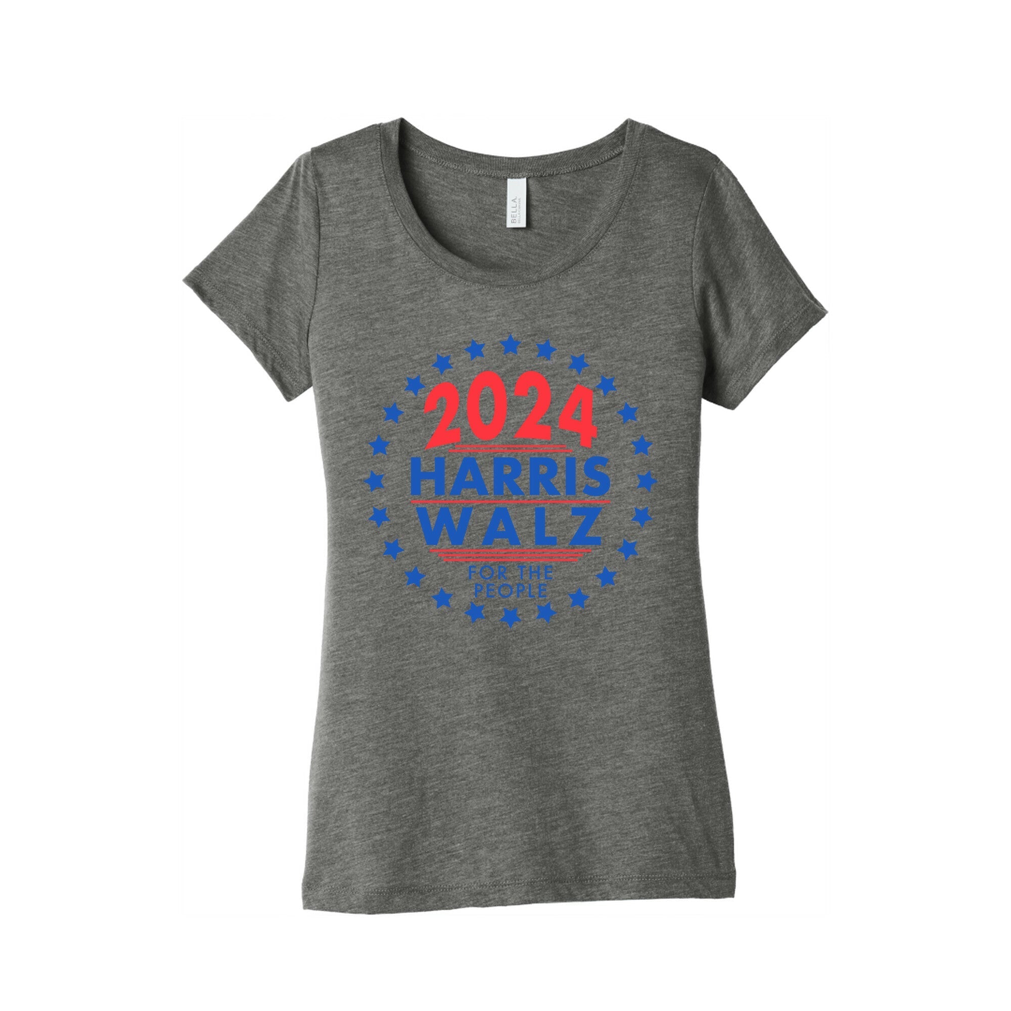 2024 Harris Walz For The People Womens Triblend Tee