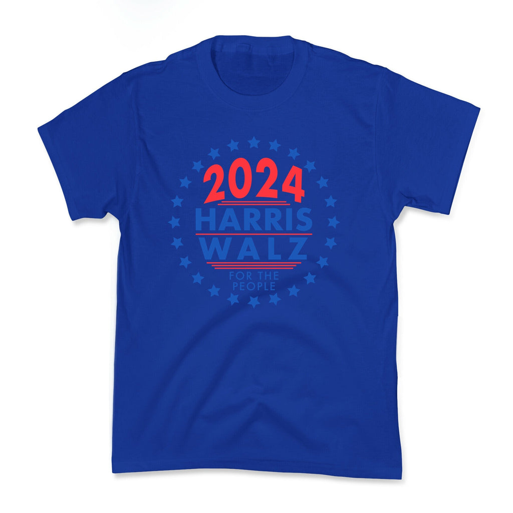 2024 Harris Walz For The People Kids Tee Style001