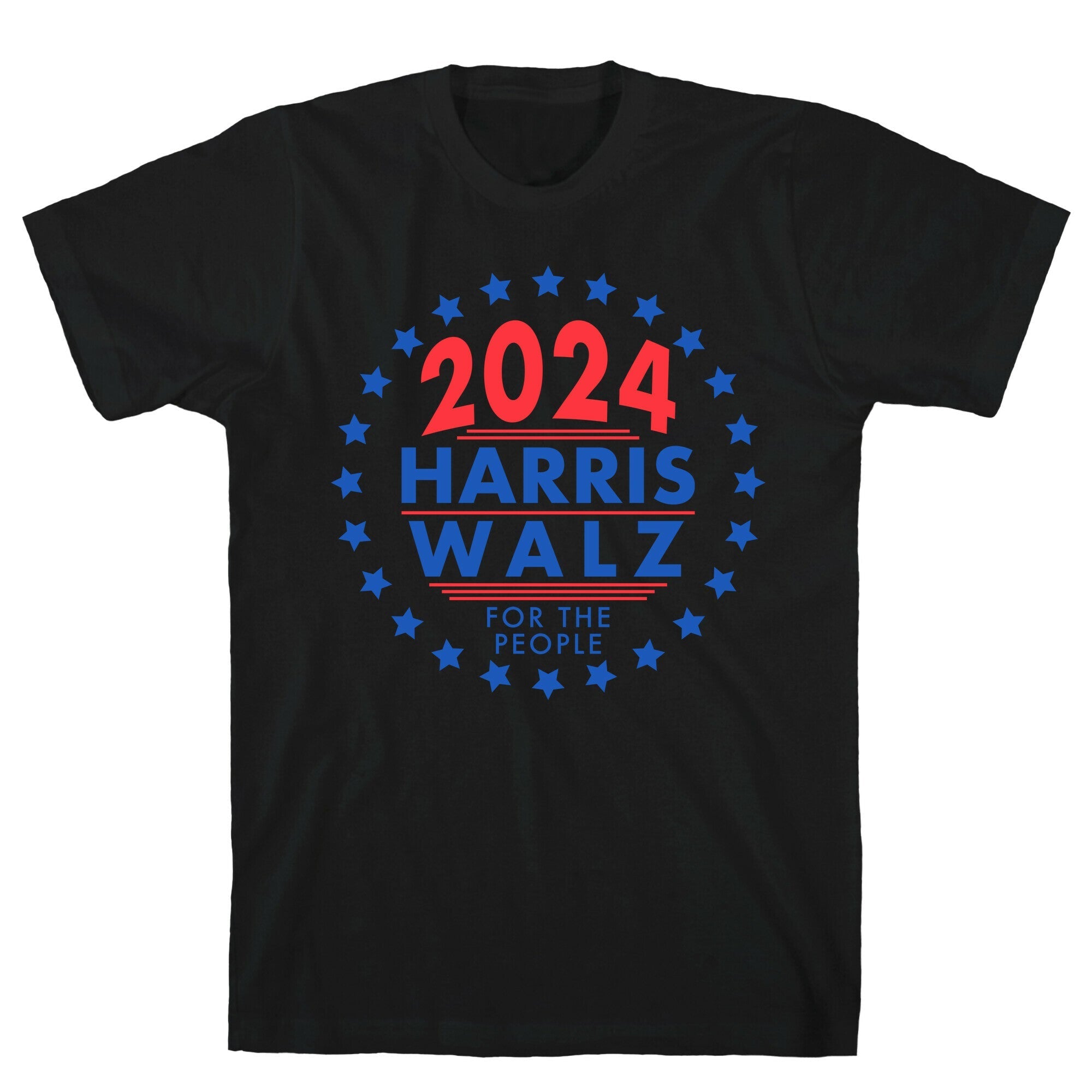 2024 Harris Walz For The People T-Shirt Style001