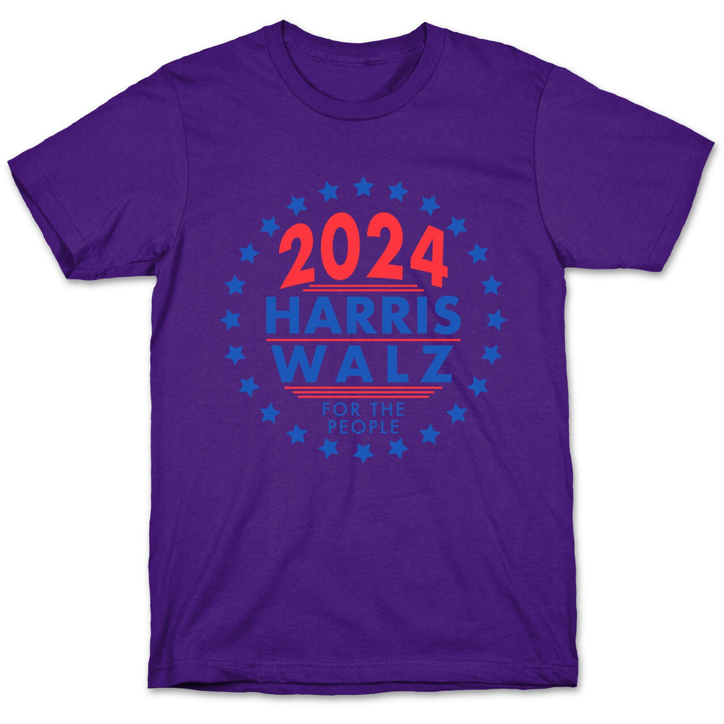 2024 Harris Walz For The People T-Shirt Style001
