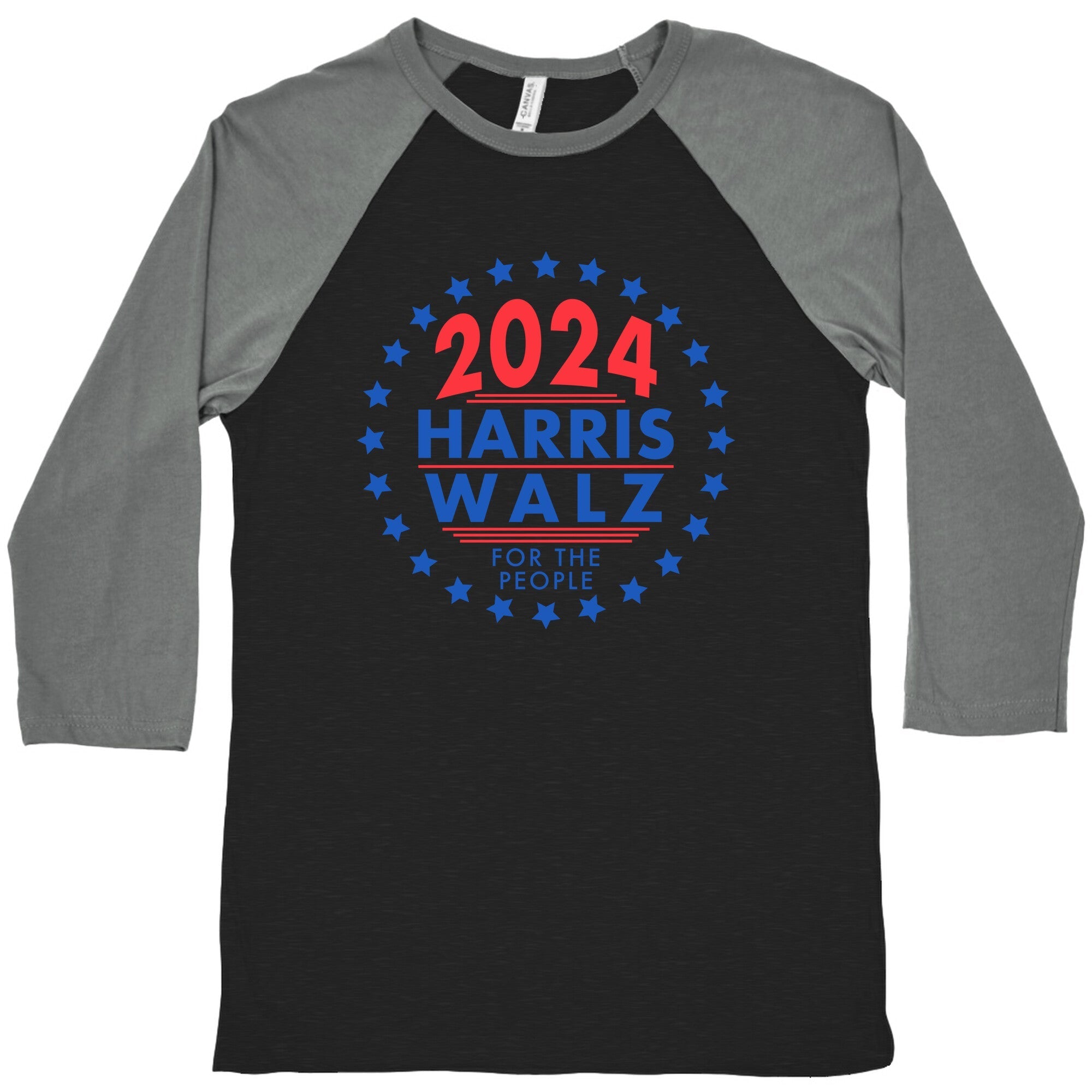 2024 Harris Walz For The People Baseball Tee Style001