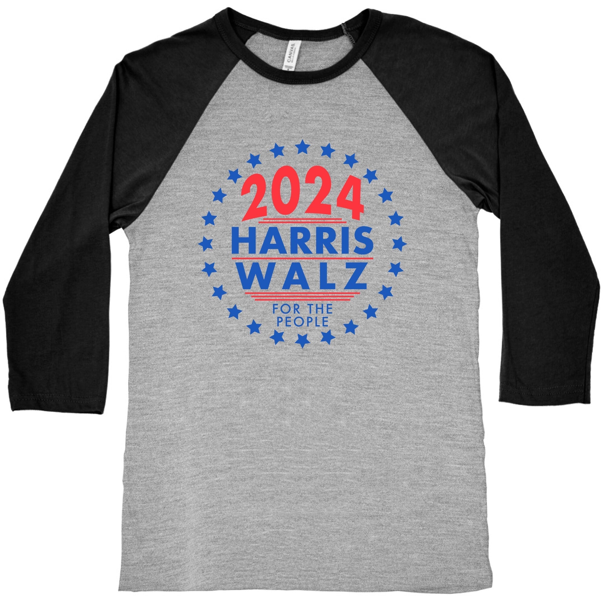 2024 Harris Walz For The People Baseball Tee Style001