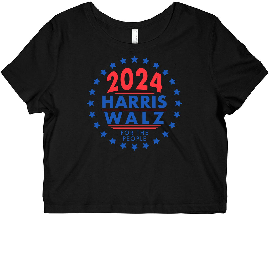 2024 Harris Walz For The People Graphic Baby Tee
