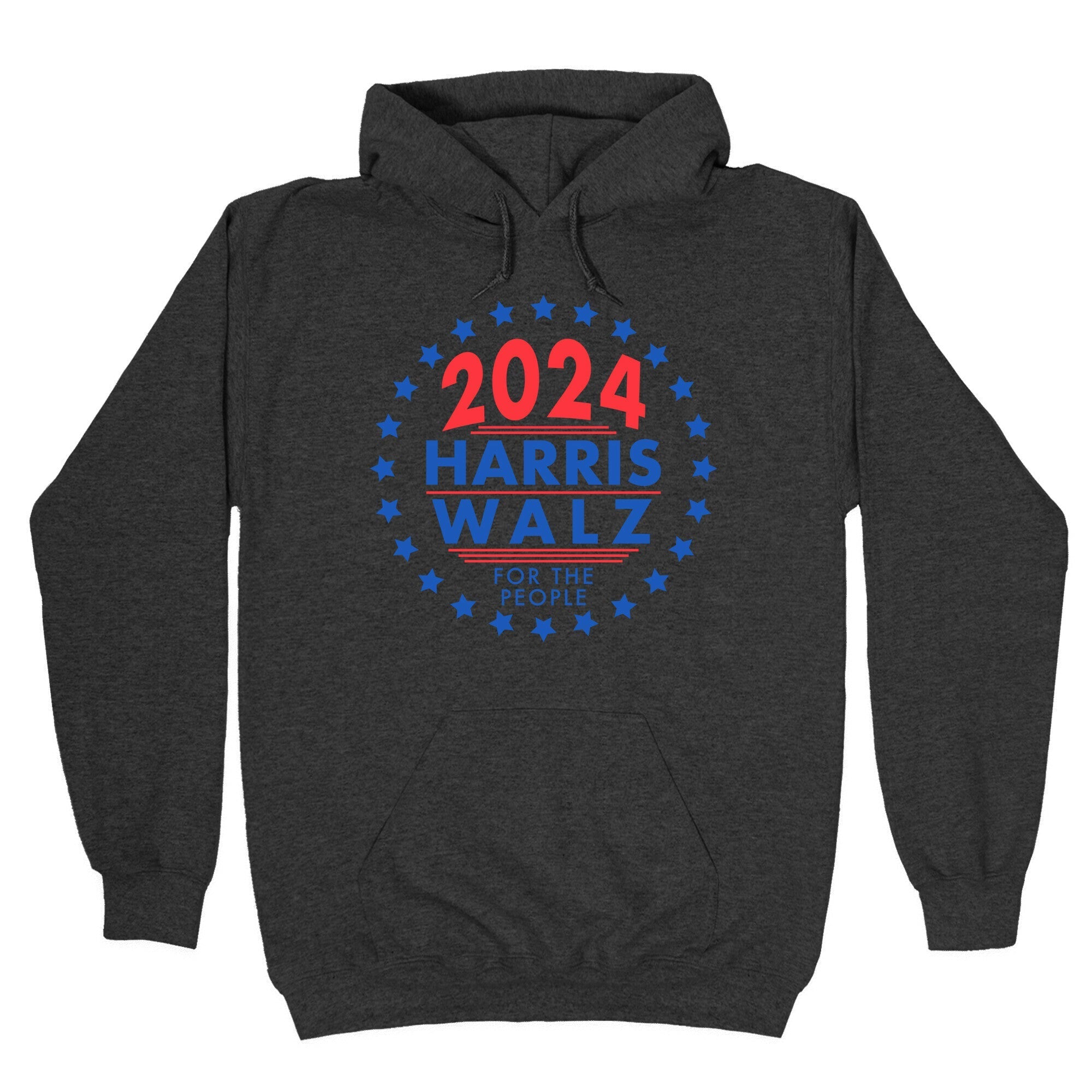 2024 Harris Walz For The People Hoodie Style001
