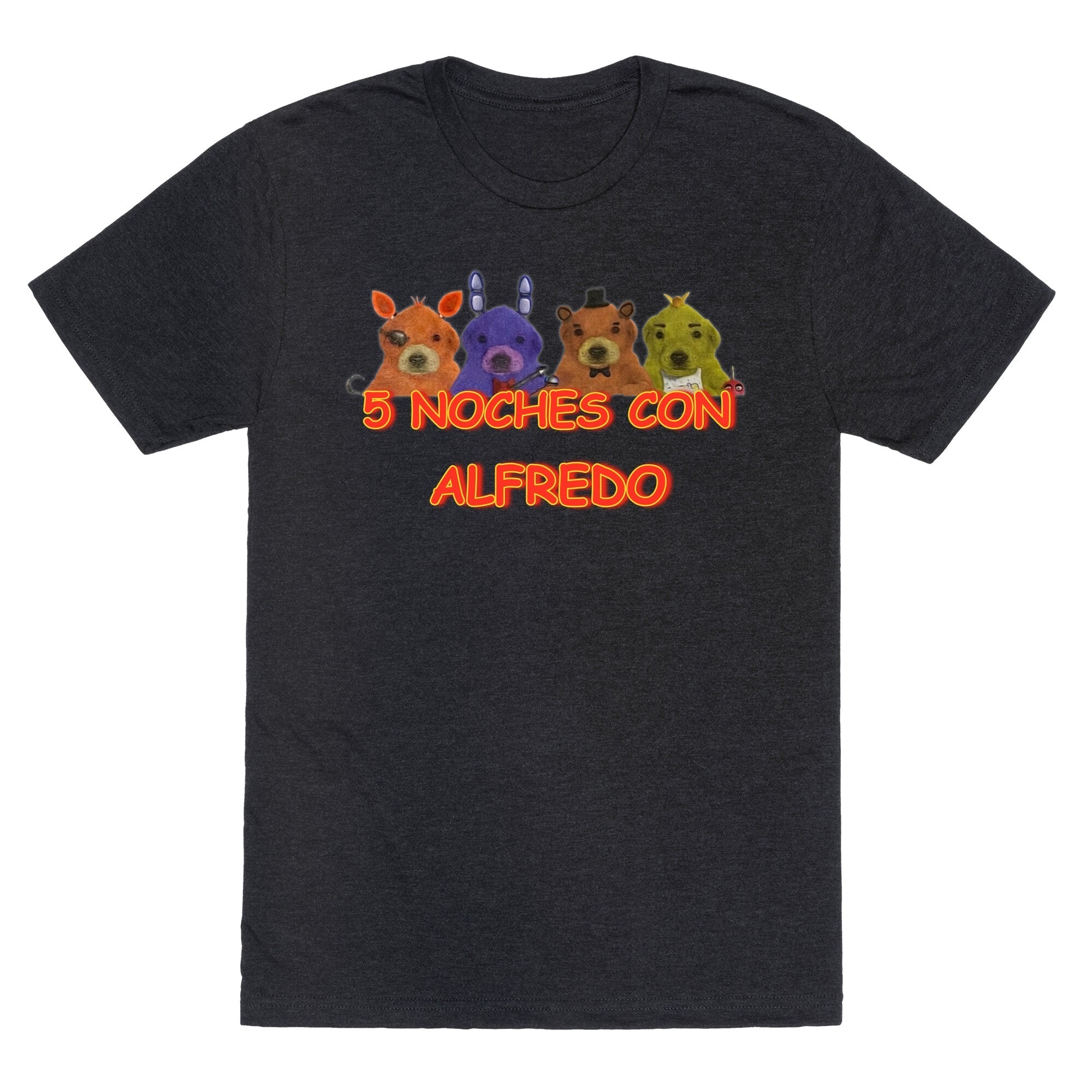 5 Noches Con Alfredo Unisex Triblend Tee