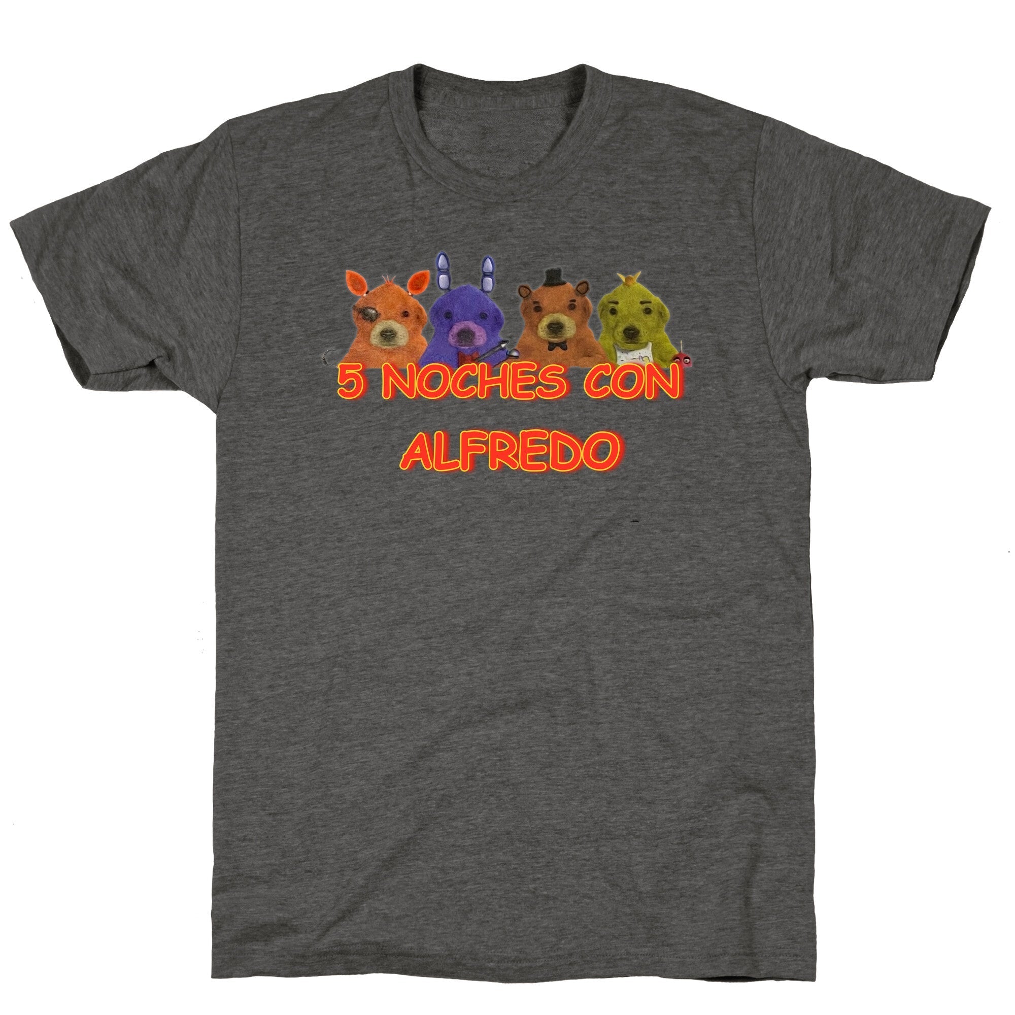 5 Noches Con Alfredo Unisex Triblend Tee