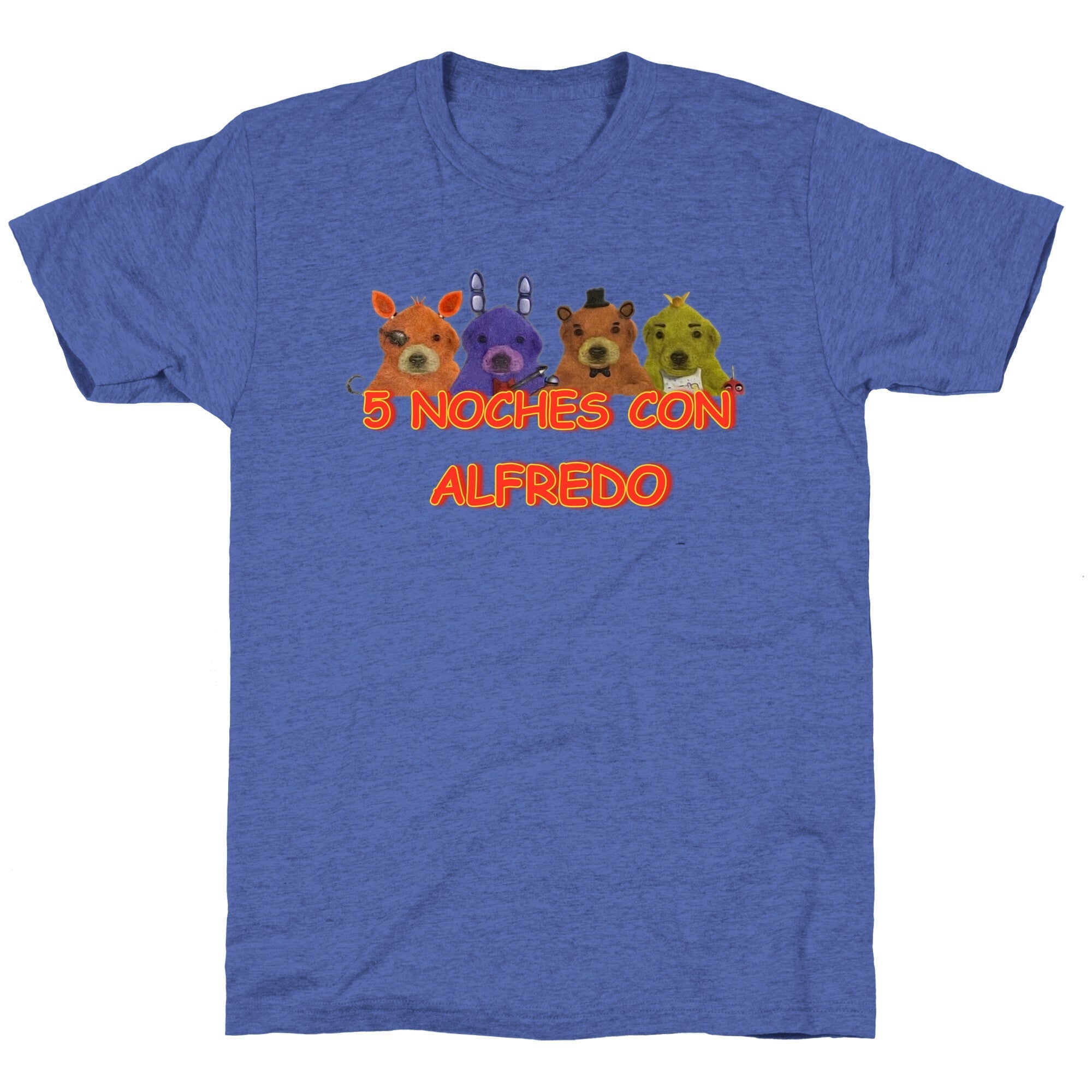 5 Noches Con Alfredo Unisex Triblend Tee