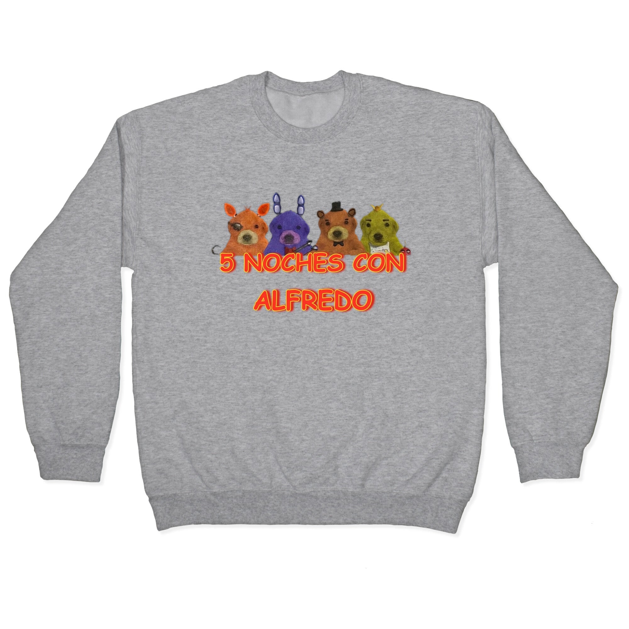 5 Noches Con Alfredo Crewneck Sweatshirt