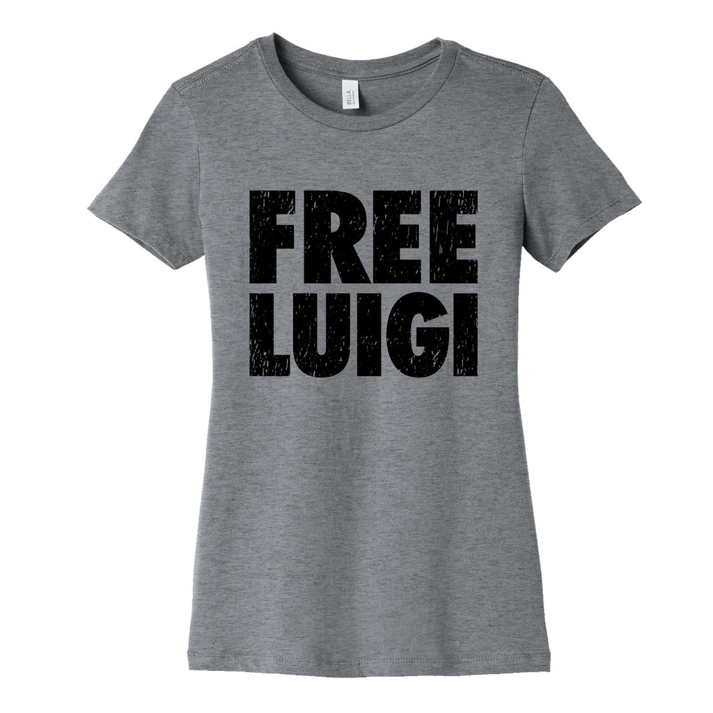 Free Luigi Womens Cotton Tee
