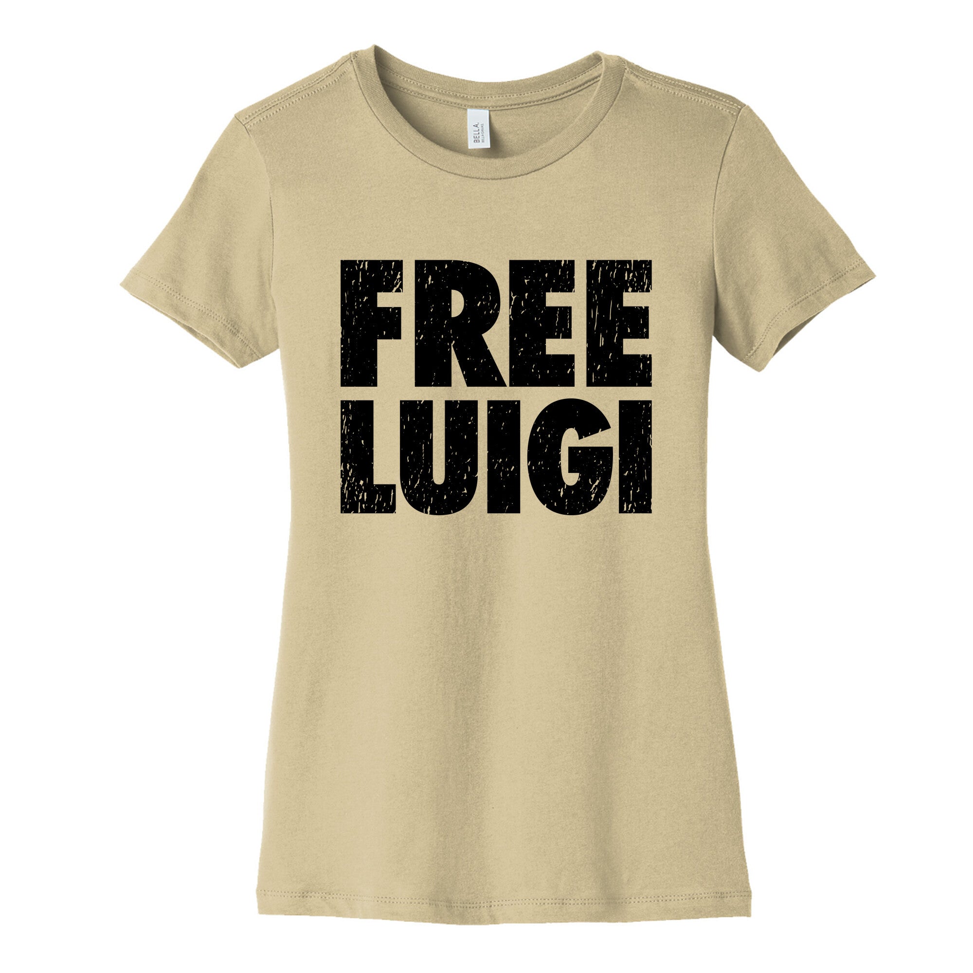 Free Luigi Womens Cotton Tee