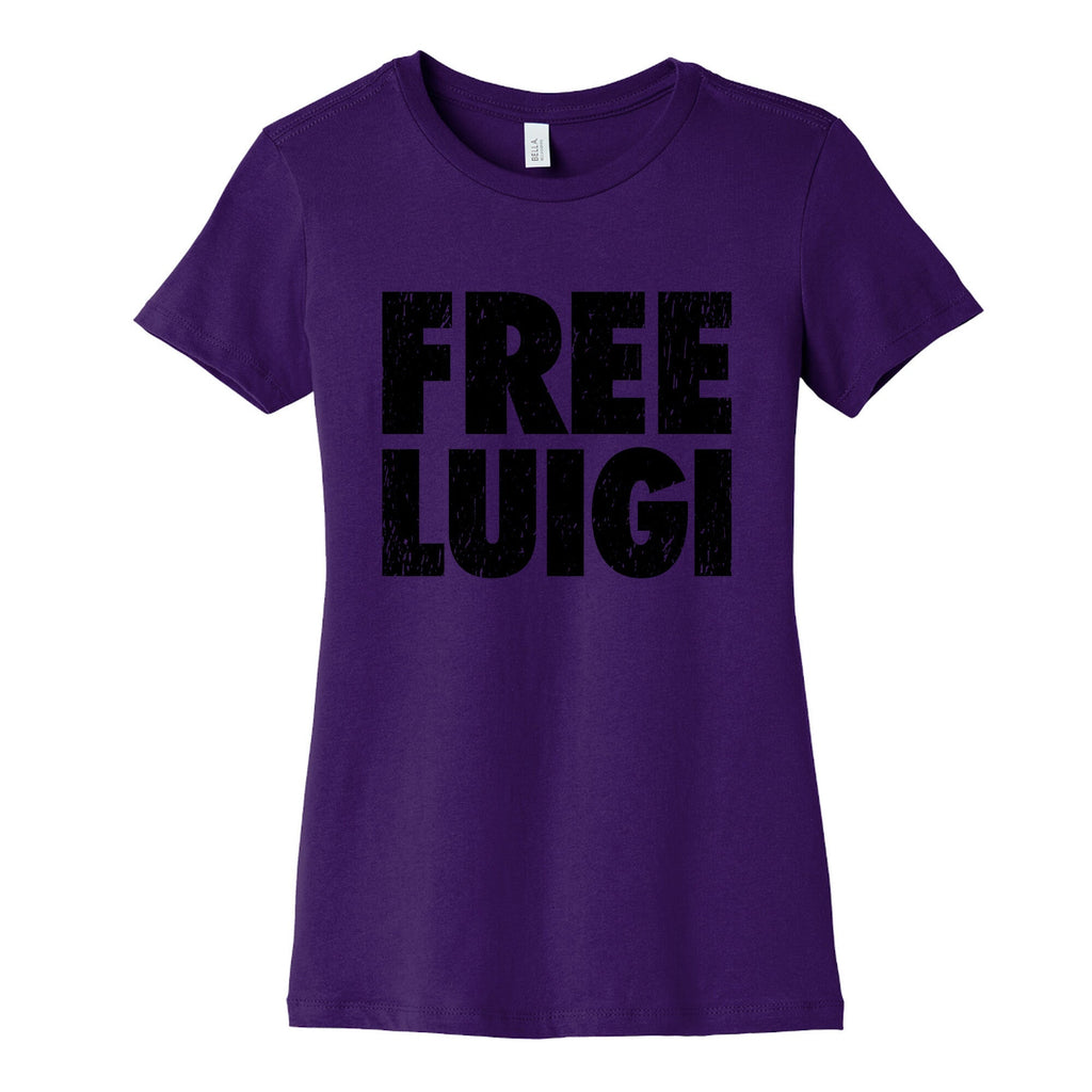 Free Luigi Womens Cotton Tee