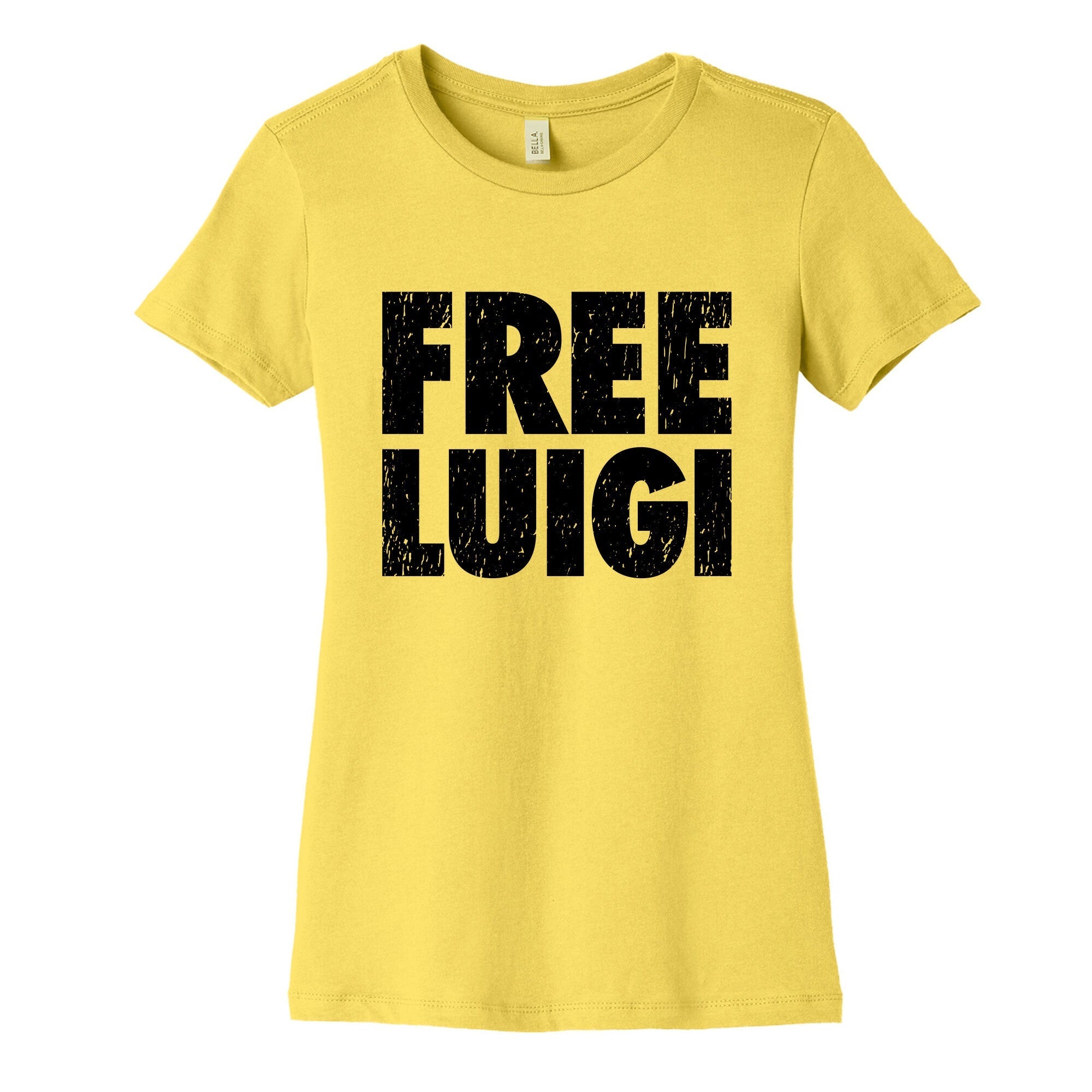 Free Luigi Womens Cotton Tee