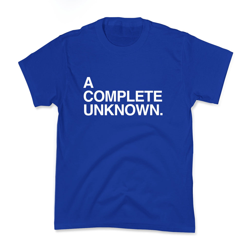 A Complete Unknown Kids Tee