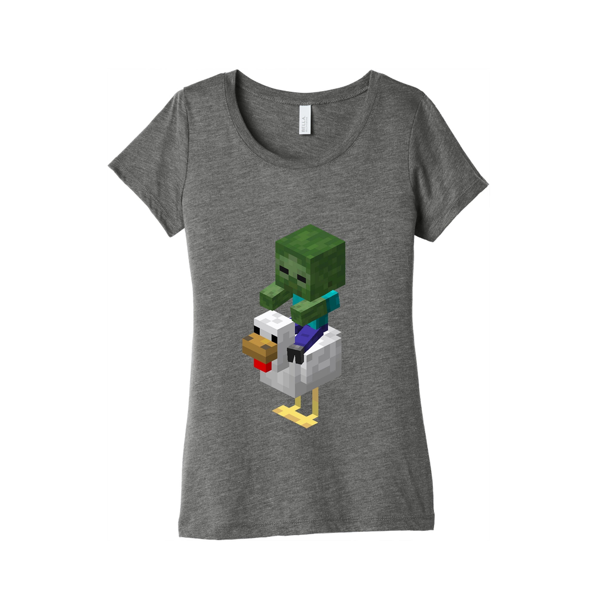 Chicken Jockey Womens Triblend Tee