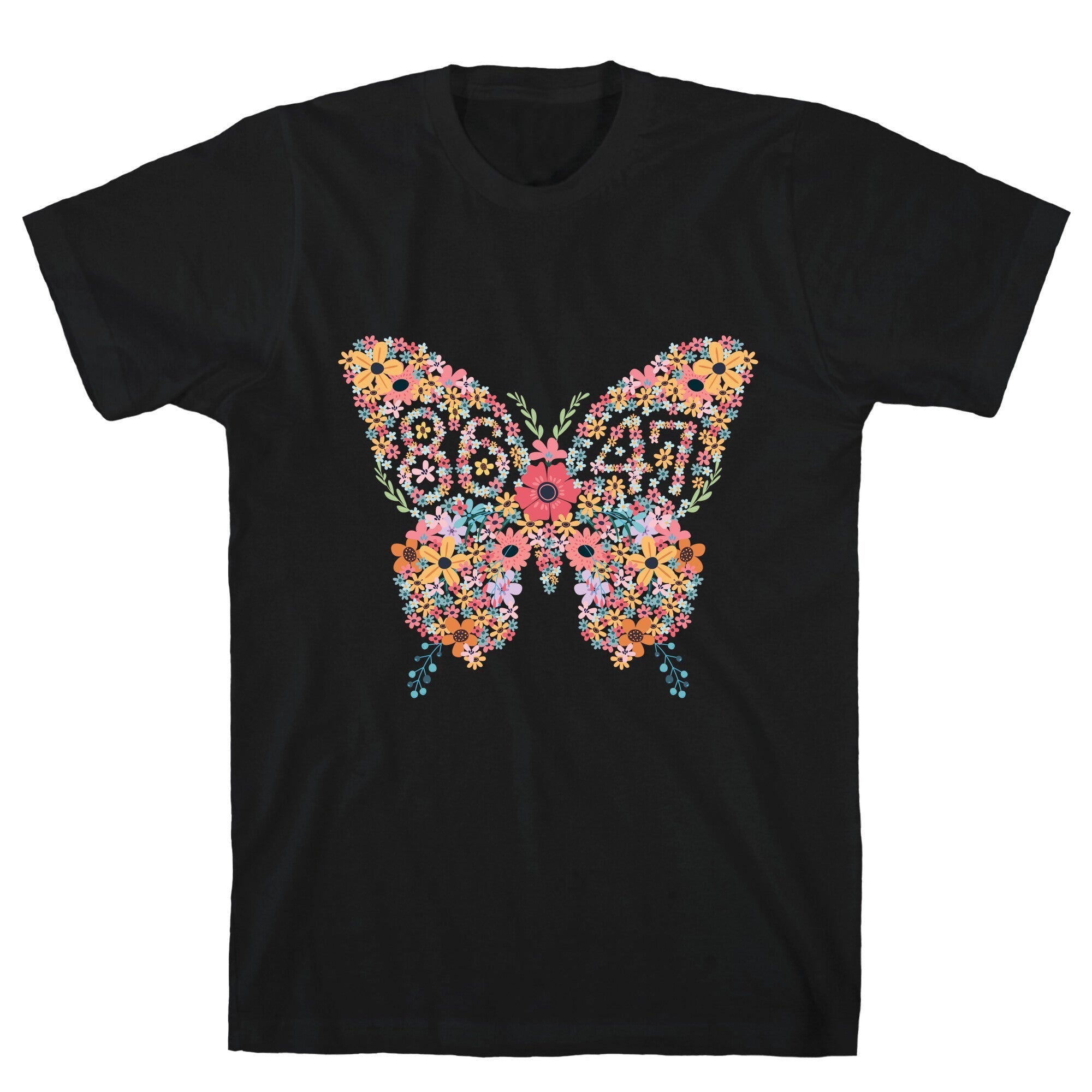 8647 Anti Trump Butterfly T-Shirt