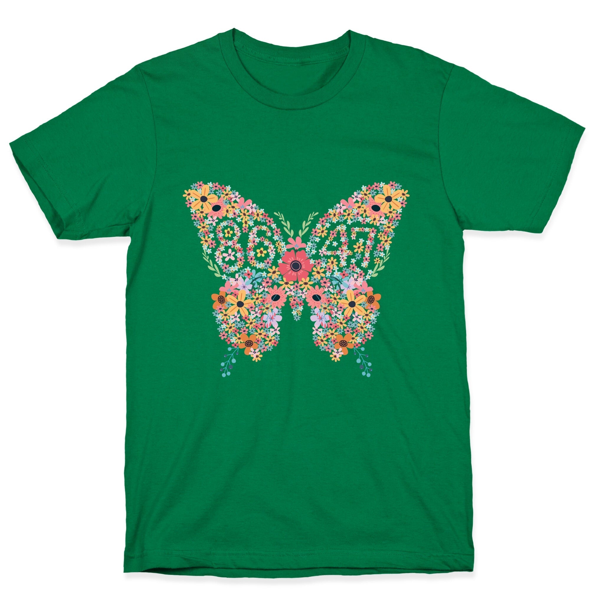 8647 Anti Trump Butterfly T-Shirt