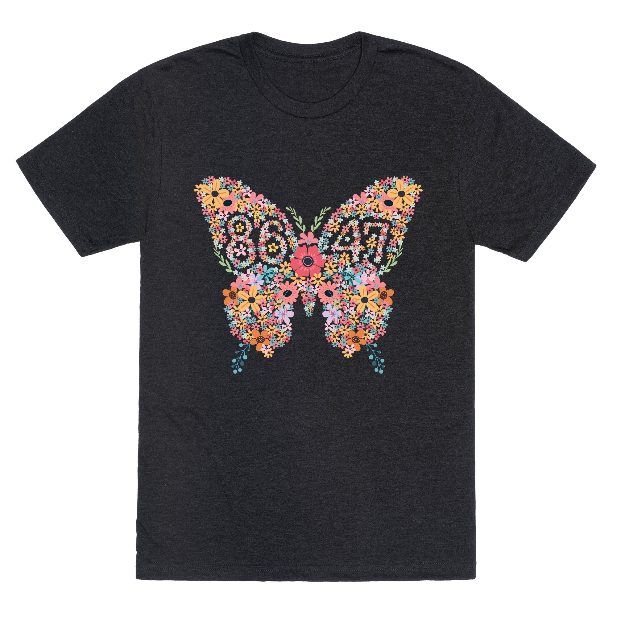 8647 Anti Trump Butterfly Unisex Triblend Tee