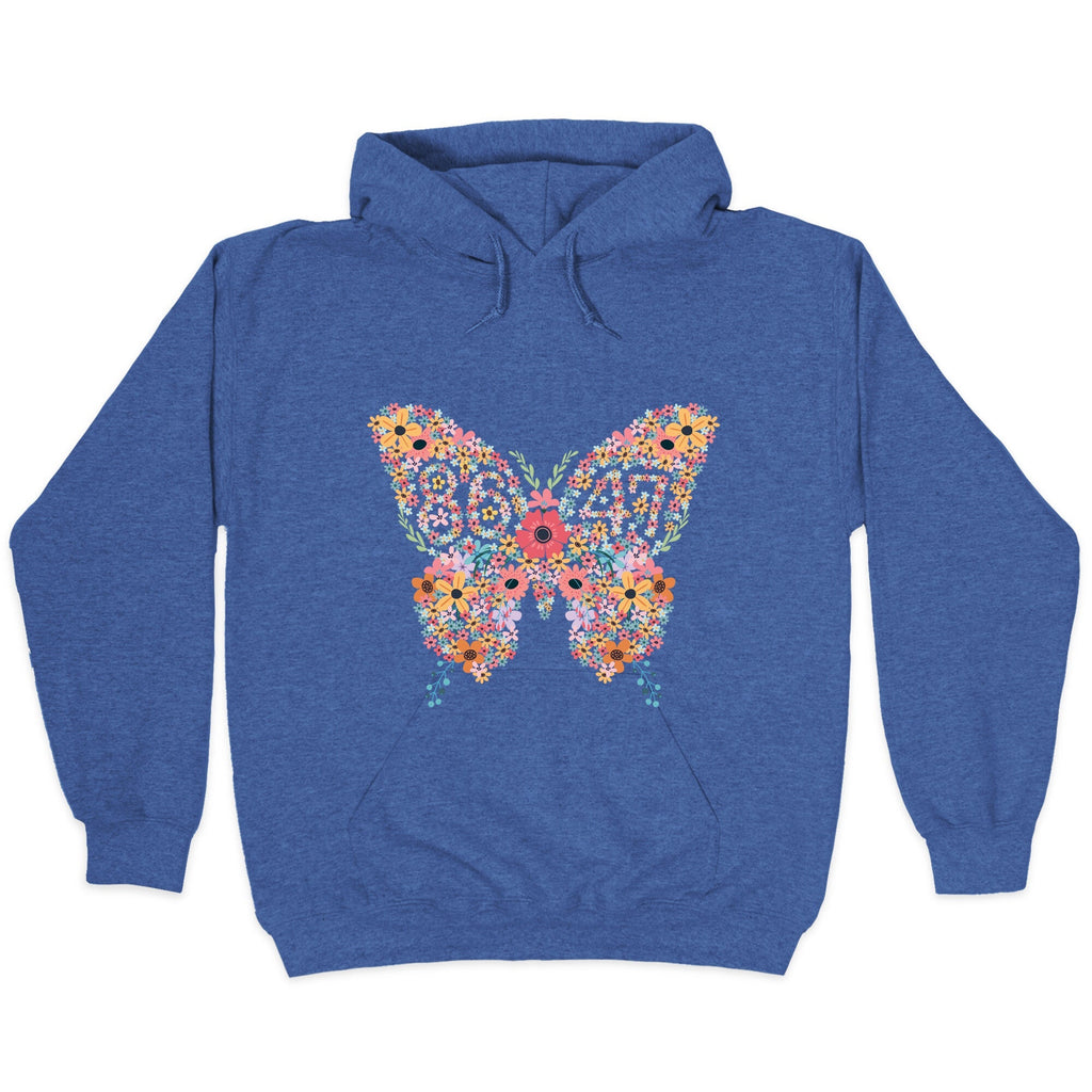 8647 Anti Trump Butterfly Hoodie