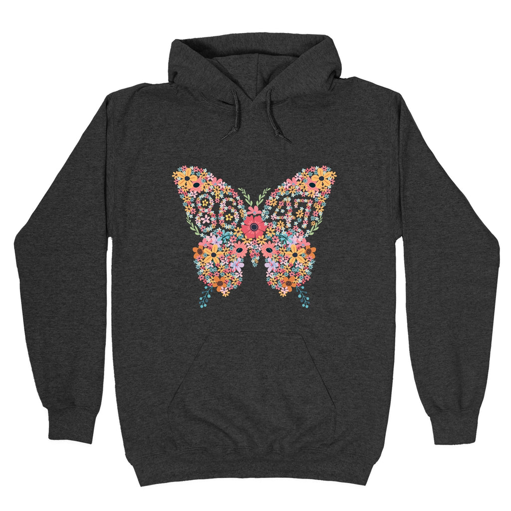 8647 Anti Trump Butterfly Hoodie