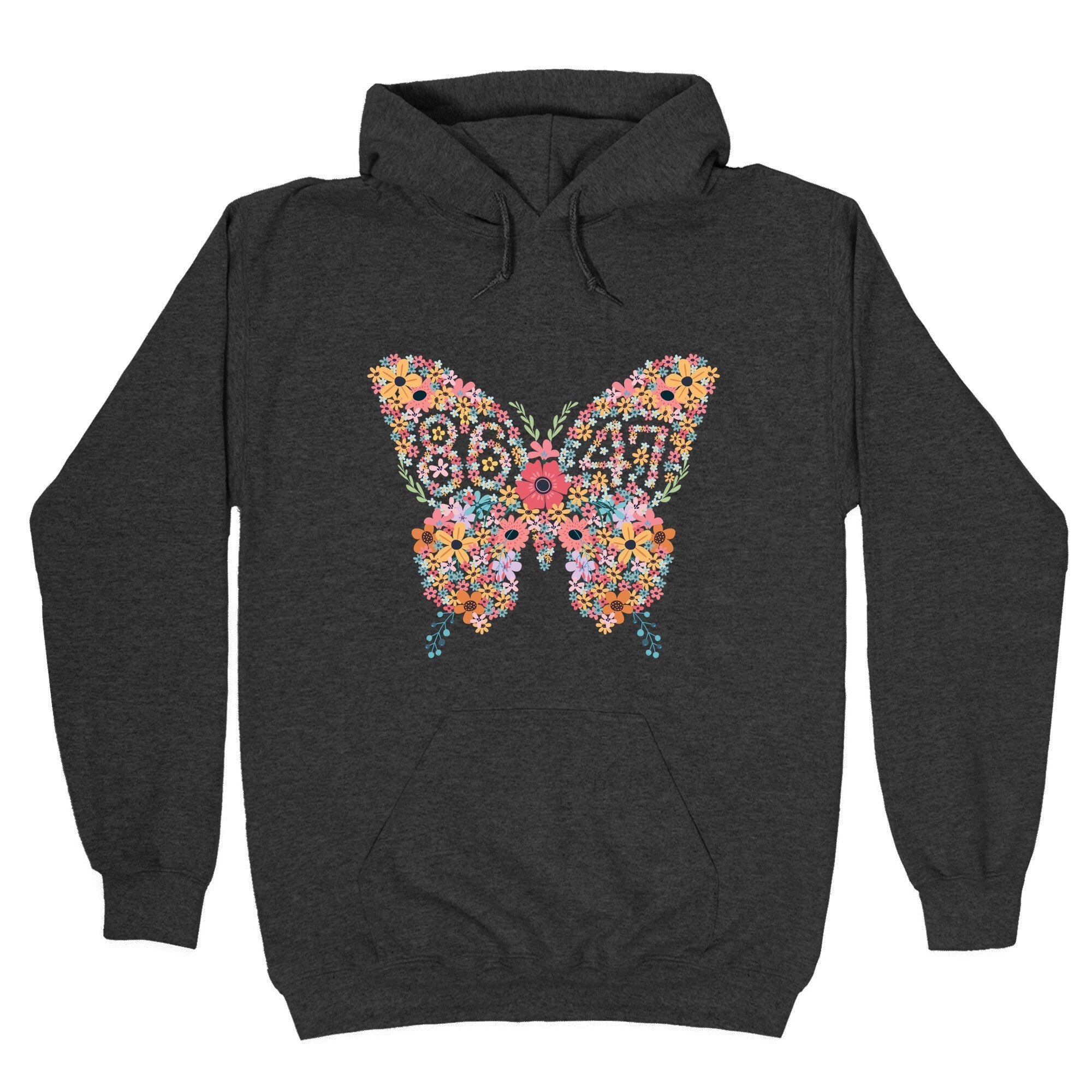 8647 Anti Trump Butterfly Hoodie