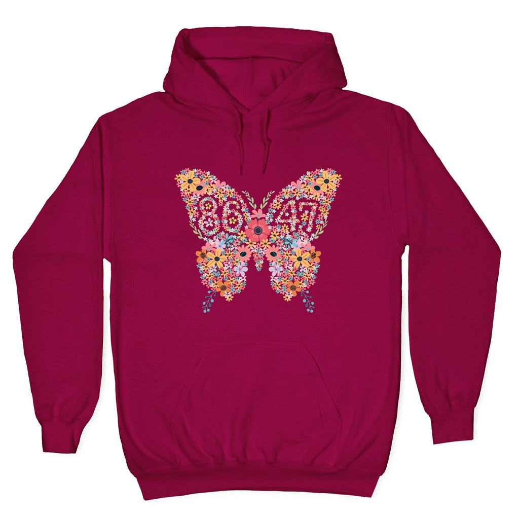 8647 Anti Trump Butterfly Hoodie