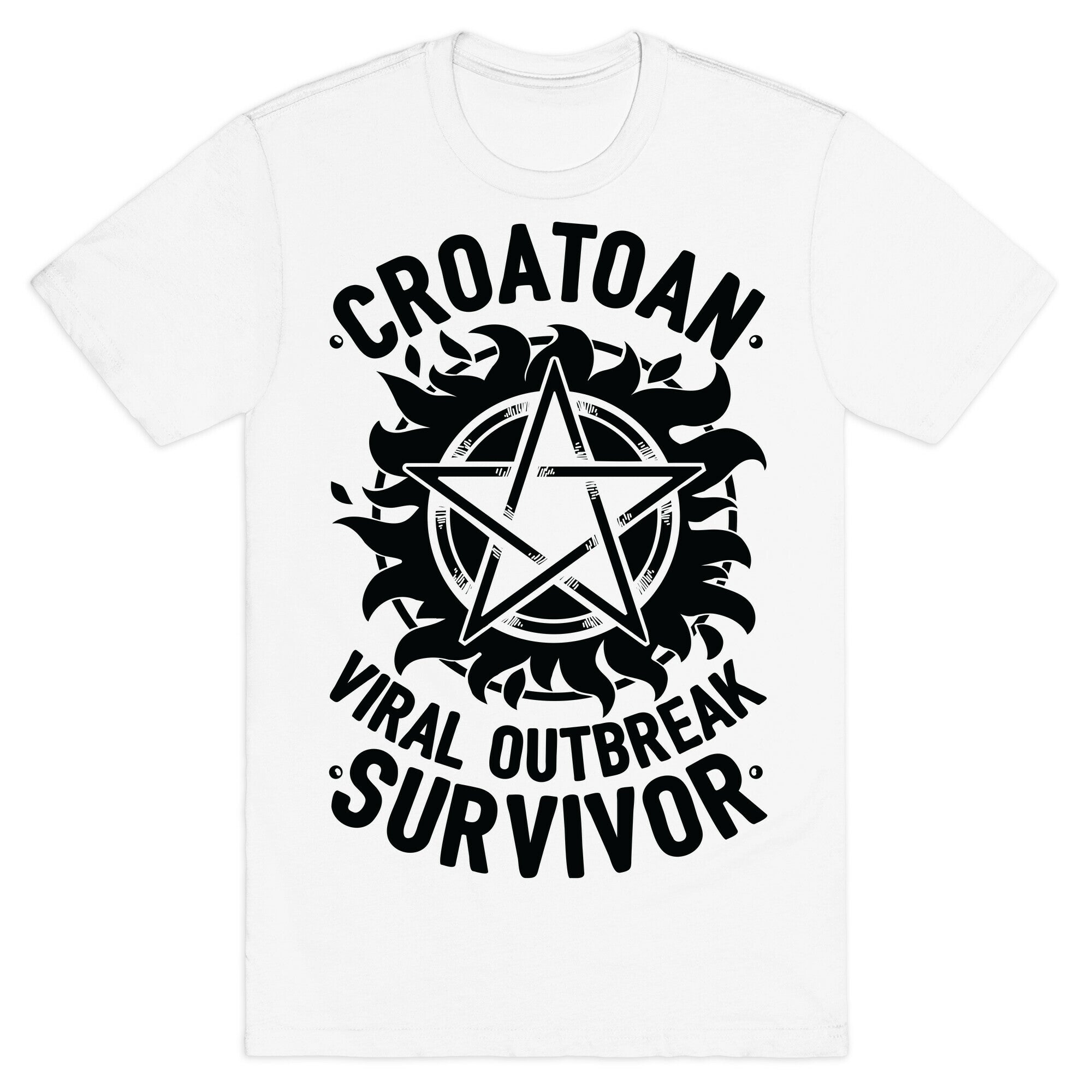 Croatoan Virus Outbreak Survivor T-Shirt