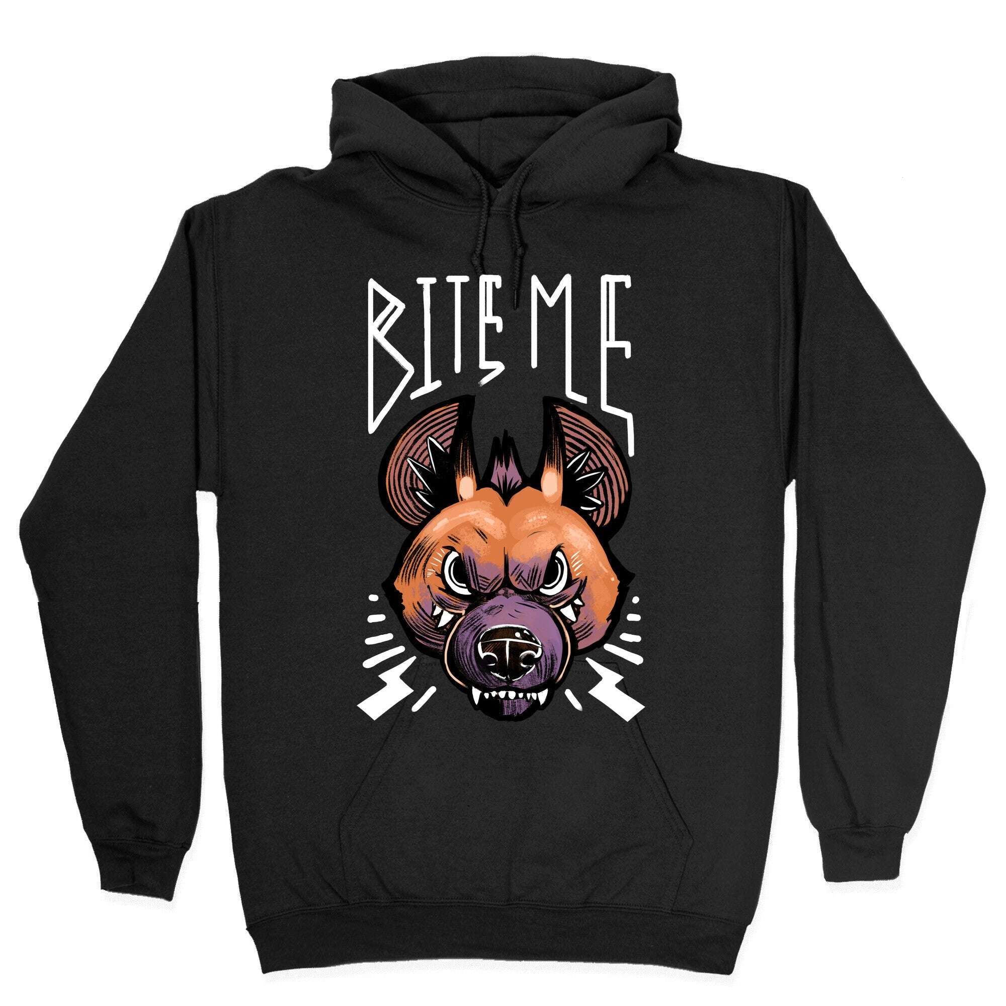 Bite Me- Hyena Hoodie