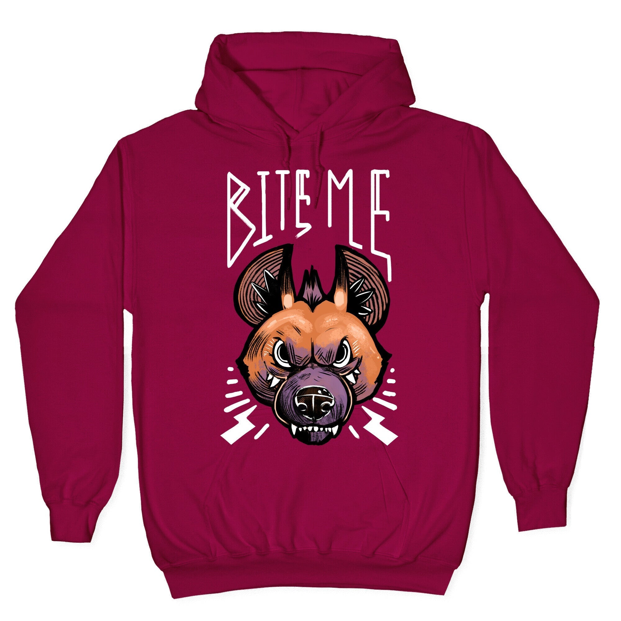 Bite Me- Hyena Hoodie