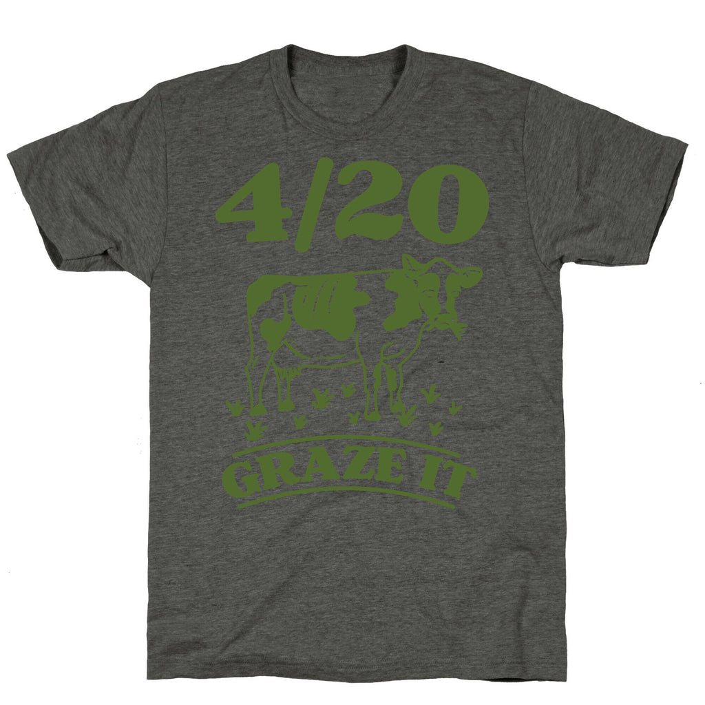 4/20 Graze it Unisex Triblend Tee