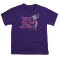 Betty Boop Learned From Betty - Youth T-Shirt Hoodie, Sweatshirt | CiraTrend.com