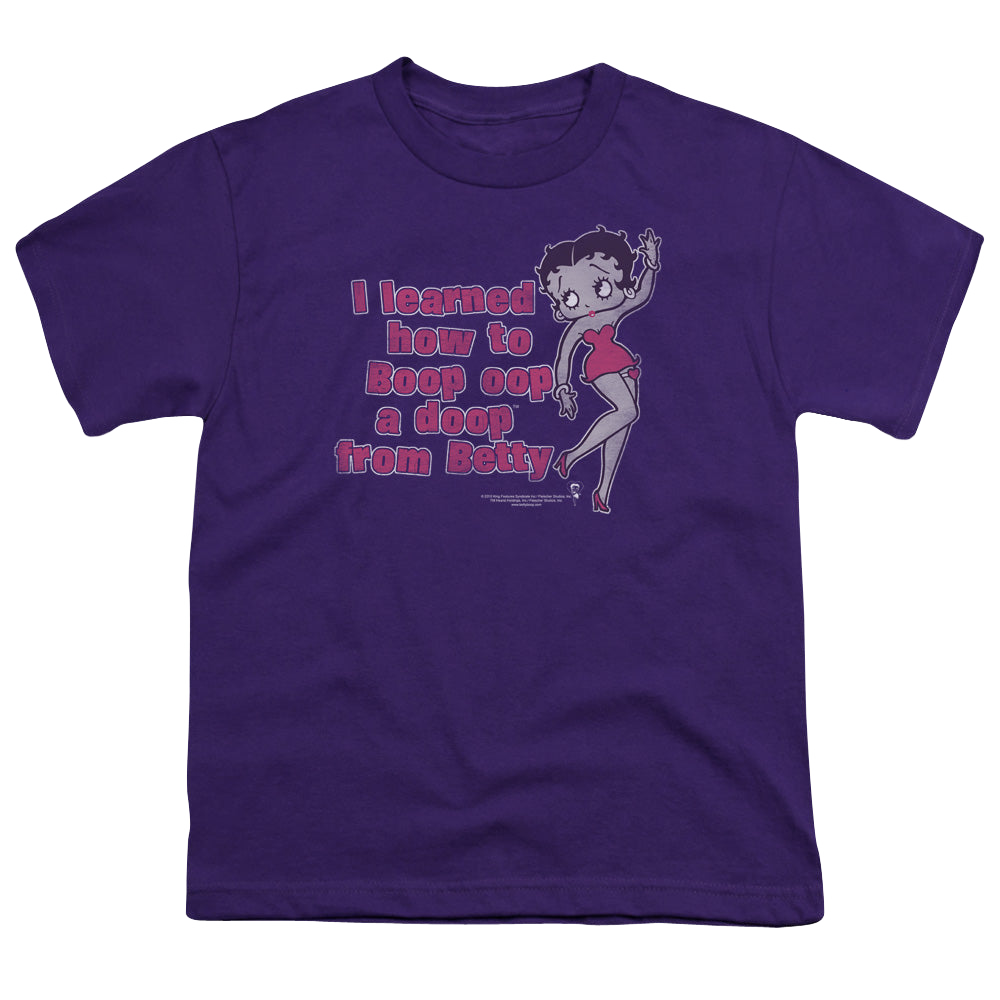 Betty Boop Learned From Betty - Youth T-Shirt Hoodie, Sweatshirt | CiraTrend.com