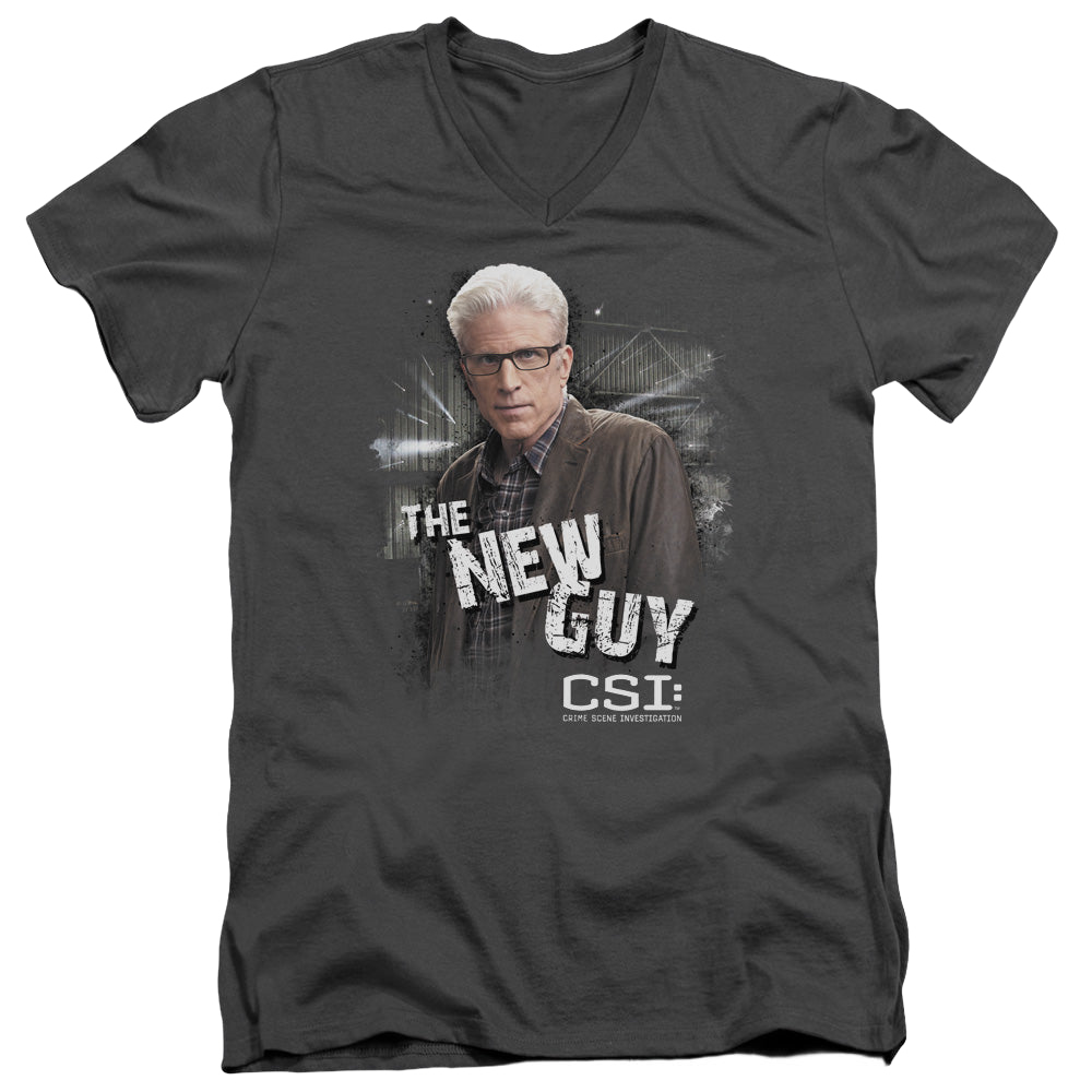 CSI The New Guy - Men's V-Neck T-Shirt Hoodie, Sweatshirt | CiraTrend.com