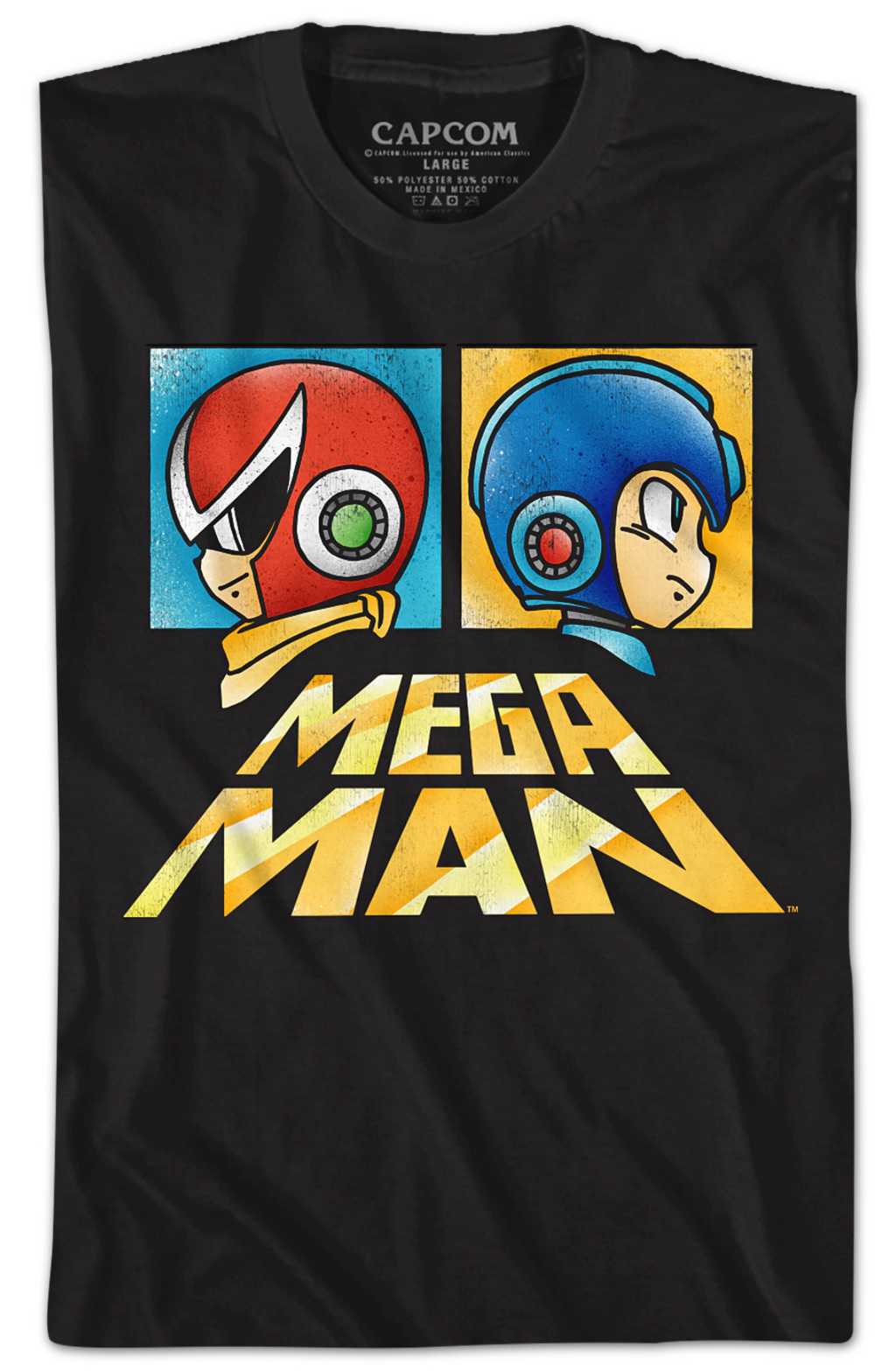 Profiles Proto Man and Mega Man T-Shirt Hoodie, Sweatshirt | CiraTrend.com (Image 2)