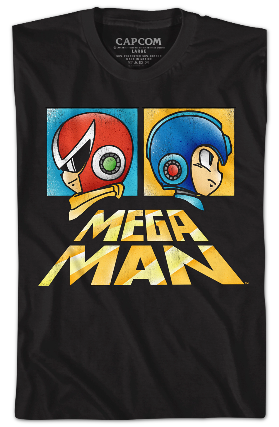 Profiles Proto Man and Mega Man T-Shirt Hoodie, Sweatshirt | CiraTrend.com (Image 2)