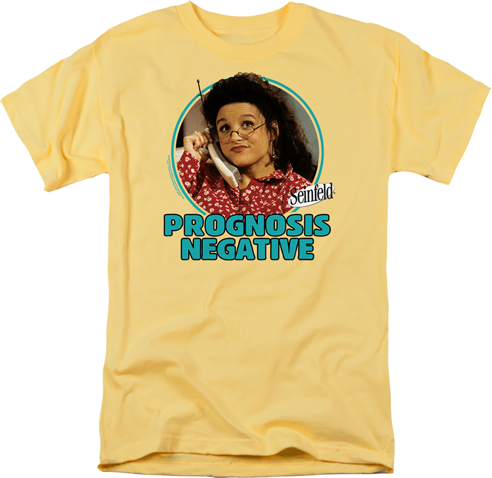 Prognosis Negative Seinfeld T-Shirt Hoodie, Sweatshirt | CiraTrend.com (Image 1)
