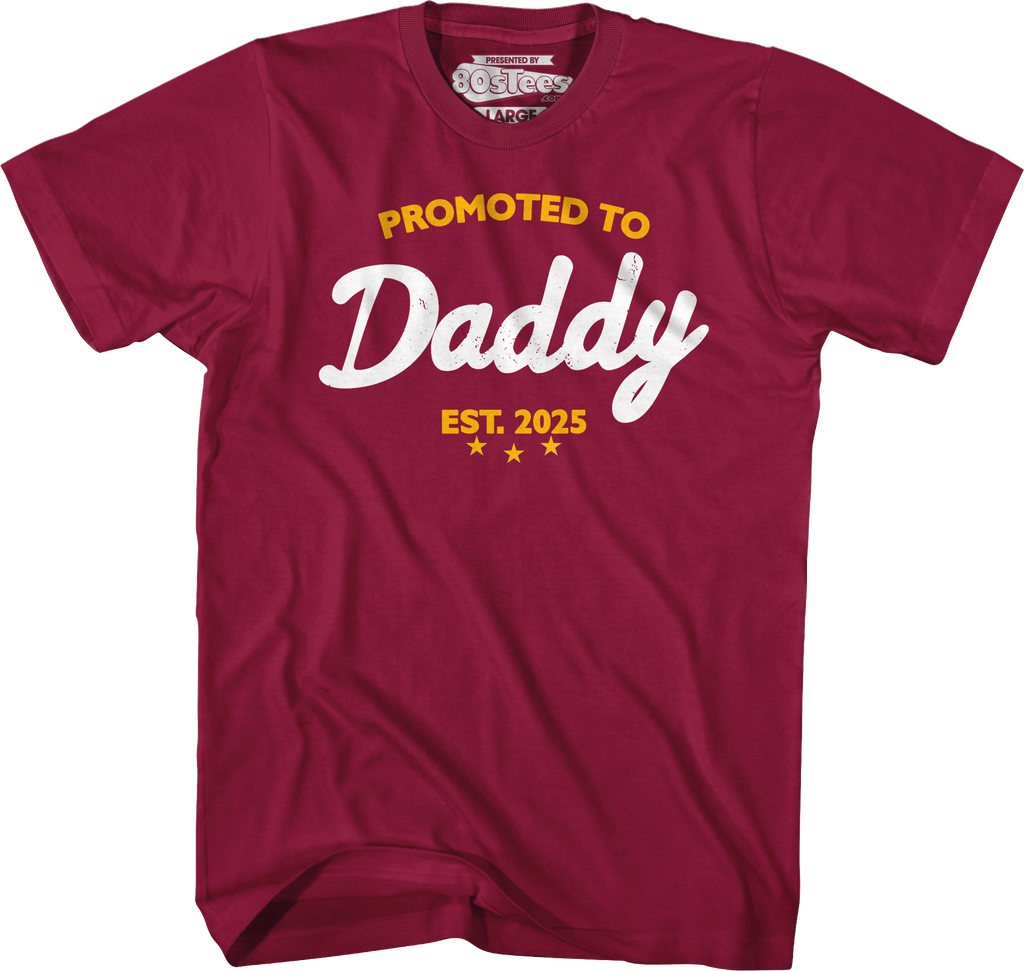 Promoted To Daddy 2025 T-Shirt Hoodie, Sweatshirt | CiraTrend.com (Image 5)