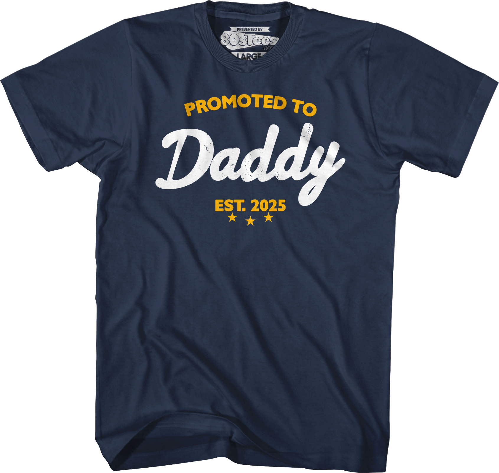 Promoted To Daddy 2025 T-Shirt Hoodie, Sweatshirt | CiraTrend.com (Image 1)