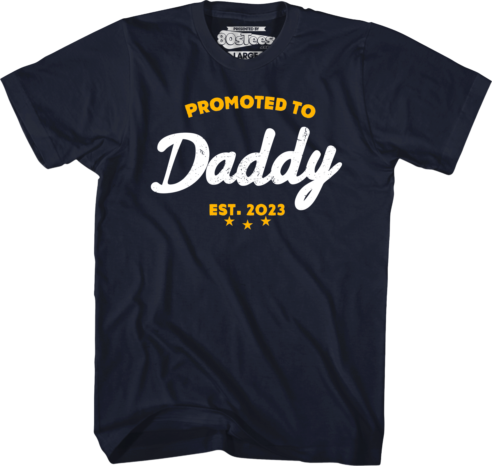 Promoted To Daddy T-Shirt Hoodie, Sweatshirt | CiraTrend.com (Image 1)