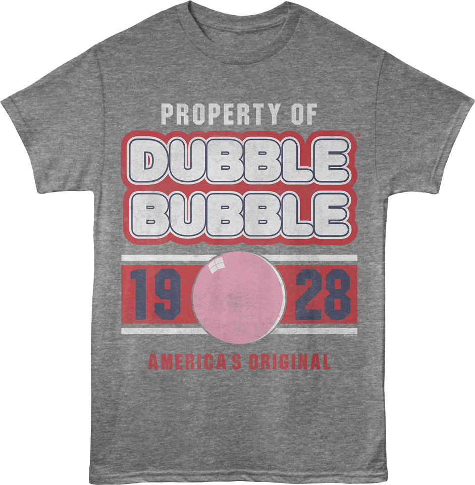 Property Of Dubble Bubble T-Shirt Hoodie, Sweatshirt | CiraTrend.com (Image 1)