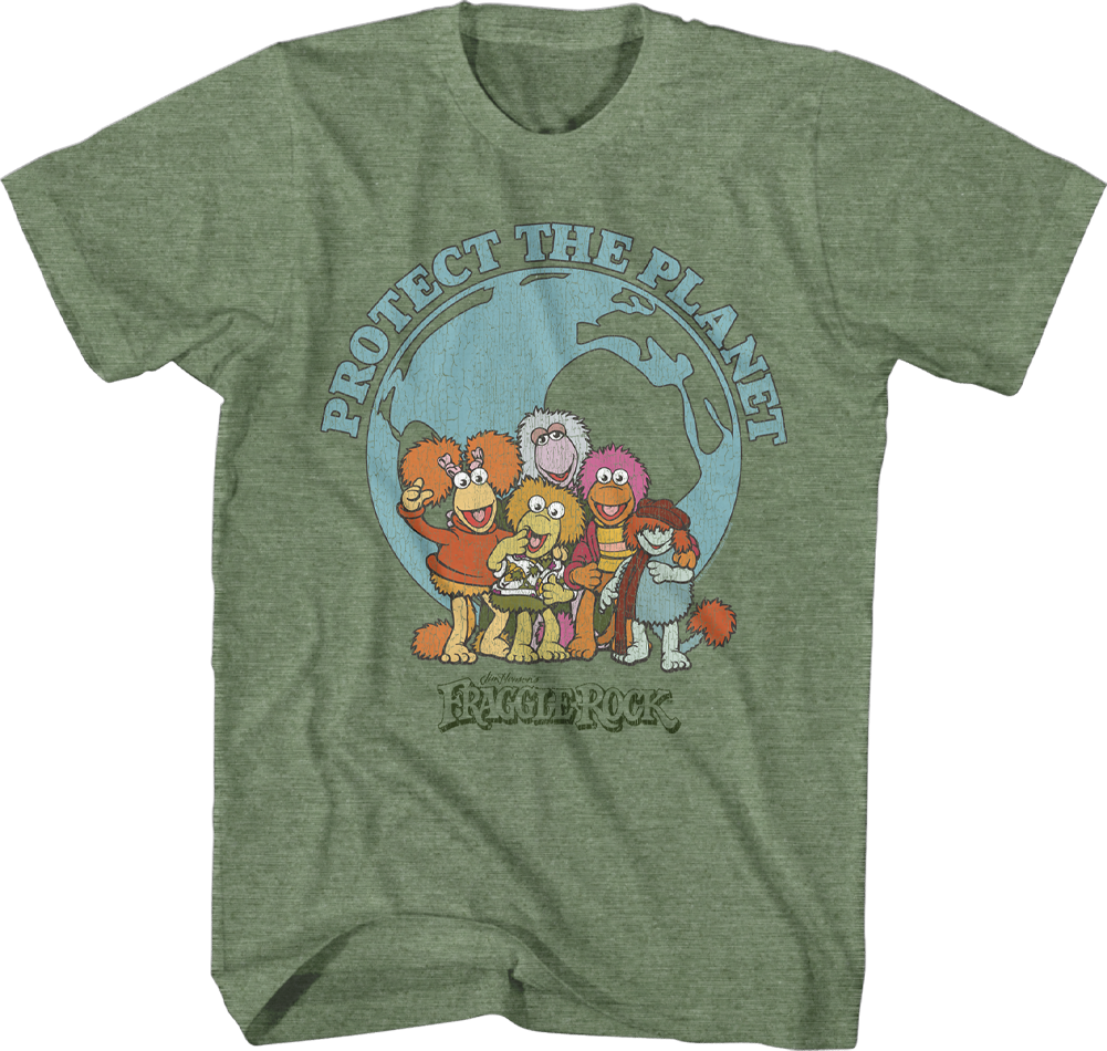 Protect The Planet Fraggle Rock T-Shirt Hoodie, Sweatshirt | CiraTrend.com (Image 1)