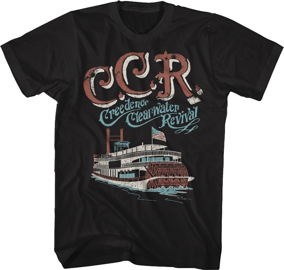 Proud Mary Creedence Clearwater Revival T-Shirt Hoodie, Sweatshirt | CiraTrend.com (Image 1)