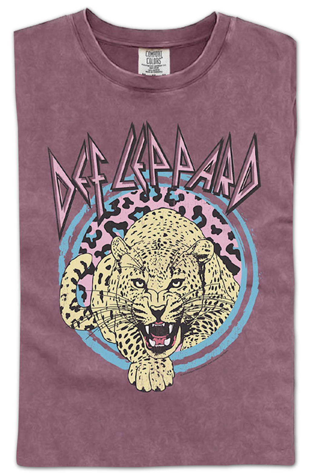 Prowl Def Leppard Comfort Colors Brand T-Shirt Hoodie, Sweatshirt | CiraTrend.com (Image 2)
