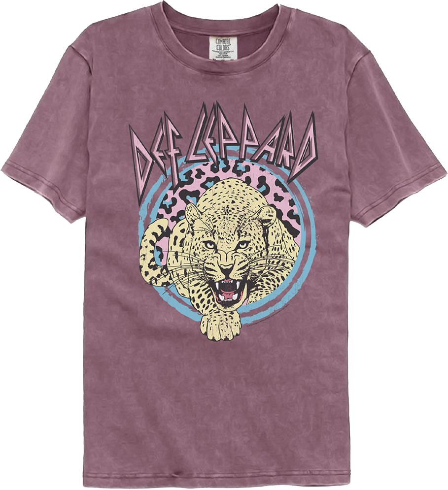 Prowl Def Leppard Comfort Colors Brand T-Shirt Hoodie, Sweatshirt | CiraTrend.com (Image 1)